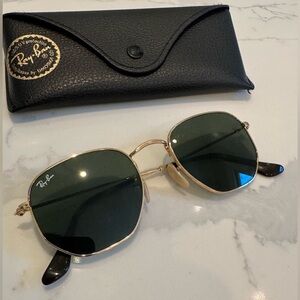 Ray-Ban 51mm Hexagonal Flat Lens Sunglasses